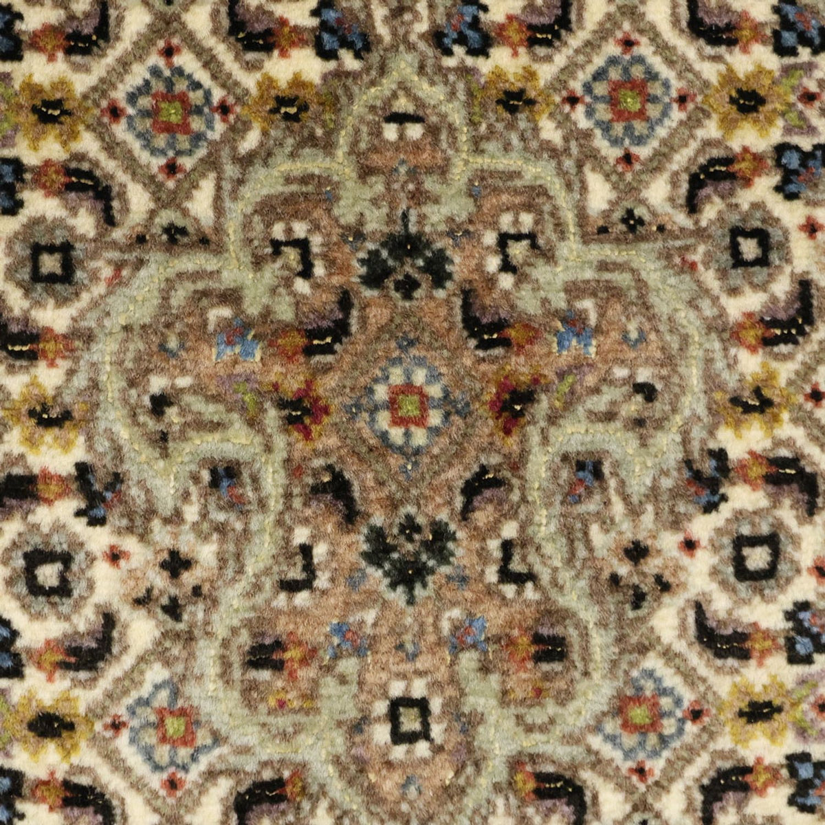 Dywan perski - Tabriz - Królewski - 152 x 101 cm - oliwkowa zieleń