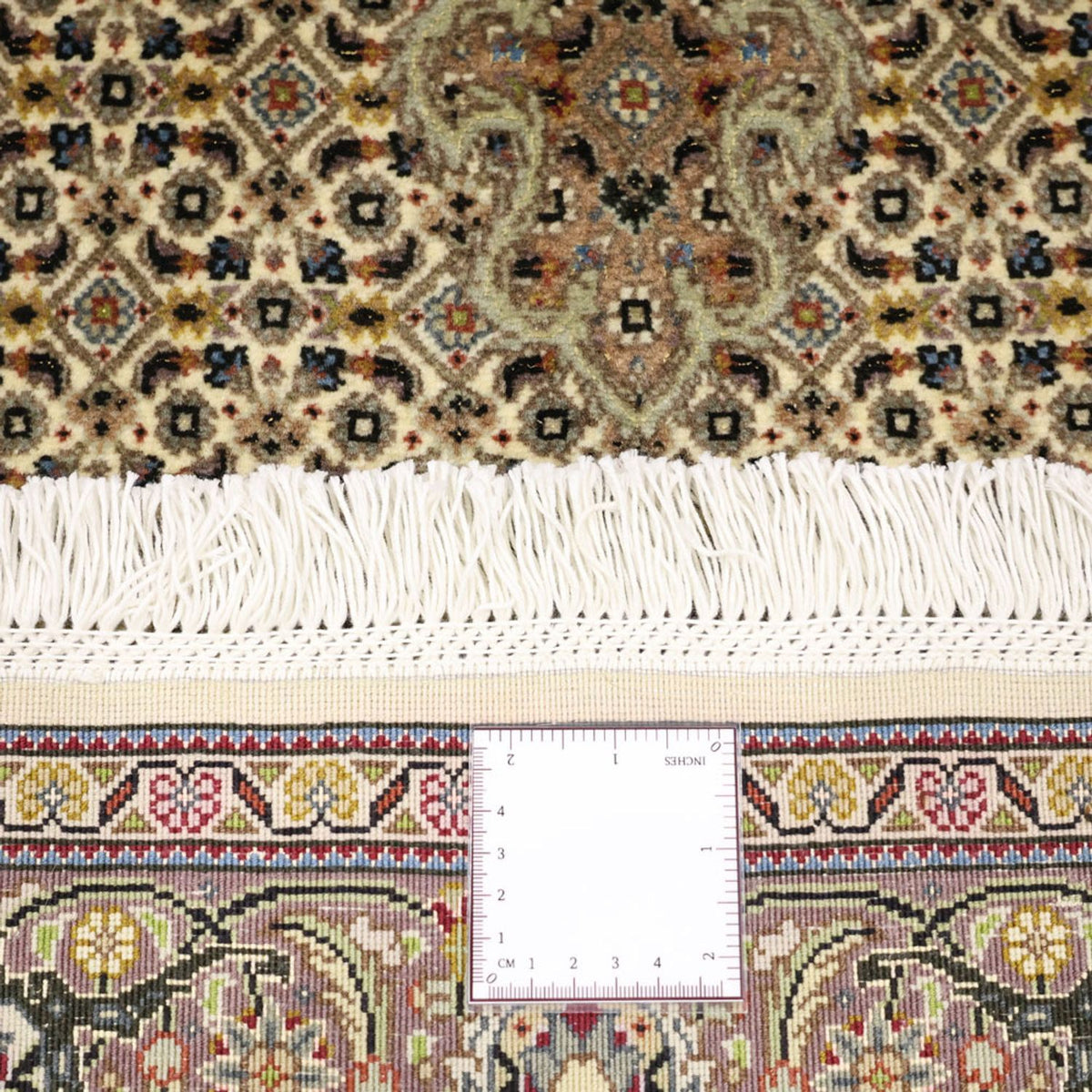 Dywan perski - Tabriz - Królewski - 152 x 101 cm - oliwkowa zieleń