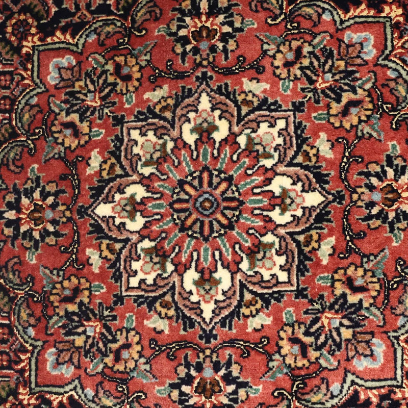 Dywan perski - Bijar - 131 x 79 cm - ciemna czerwień