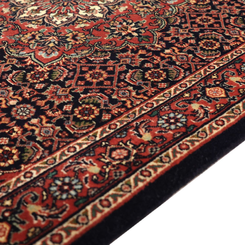 Dywan perski - Bijar - 131 x 79 cm - ciemna czerwień