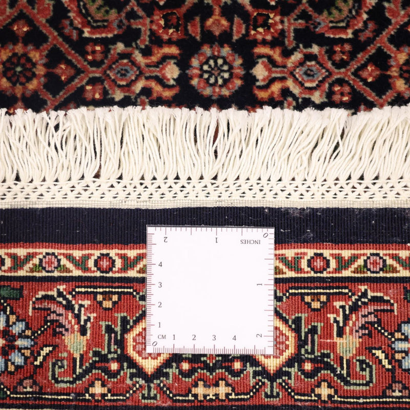 Dywan perski - Bijar - 131 x 79 cm - ciemna czerwień