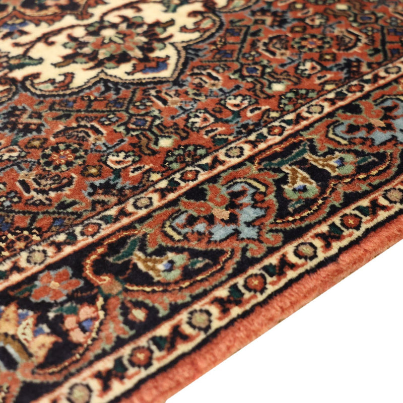 Dywan perski - Bijar - 144 x 70 cm - ciemny beż