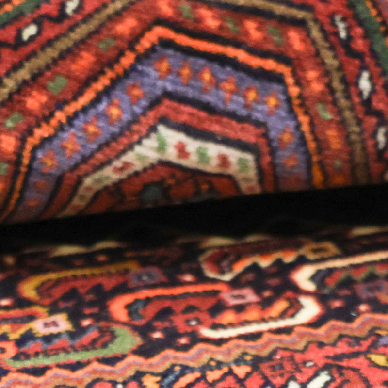 Perski dywan - Nomadyczny - 150 x 100 cm - ciemna czerwień