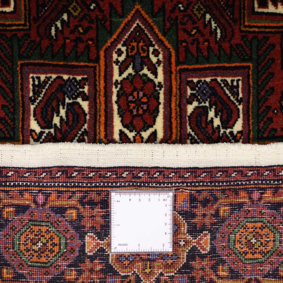 Perski dywan - Nomadyczny - 150 x 100 cm - ciemna czerwień