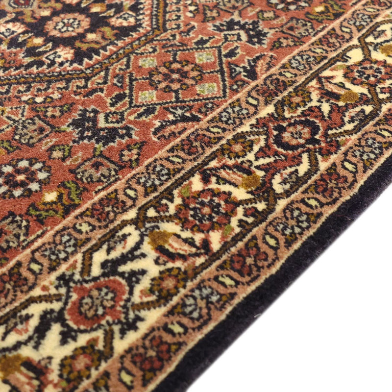 Biegacz Dywan perski - Bijar - 297 x 82 cm - terakota