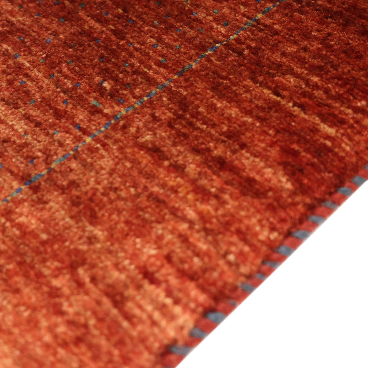 Dywan Gabbeh - Kashkuli perski - 122 x 79 cm - ciemna czerwień