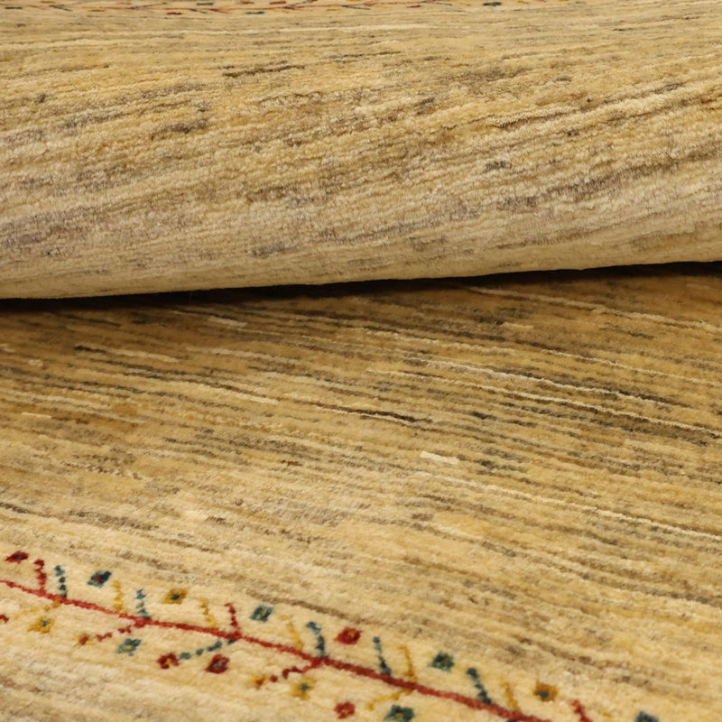 Dywan Gabbeh - Kashkuli perski - 130 x 81 cm - piaskowy