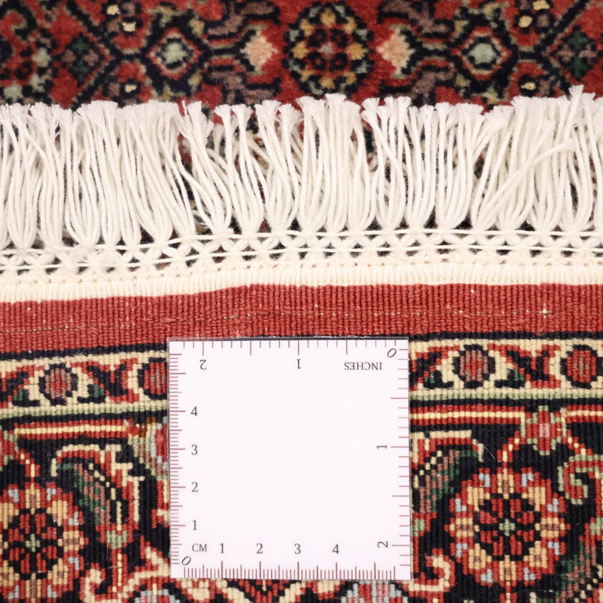 Dywan perski - Bijar - 136 x 70 cm - ciemna czerwień