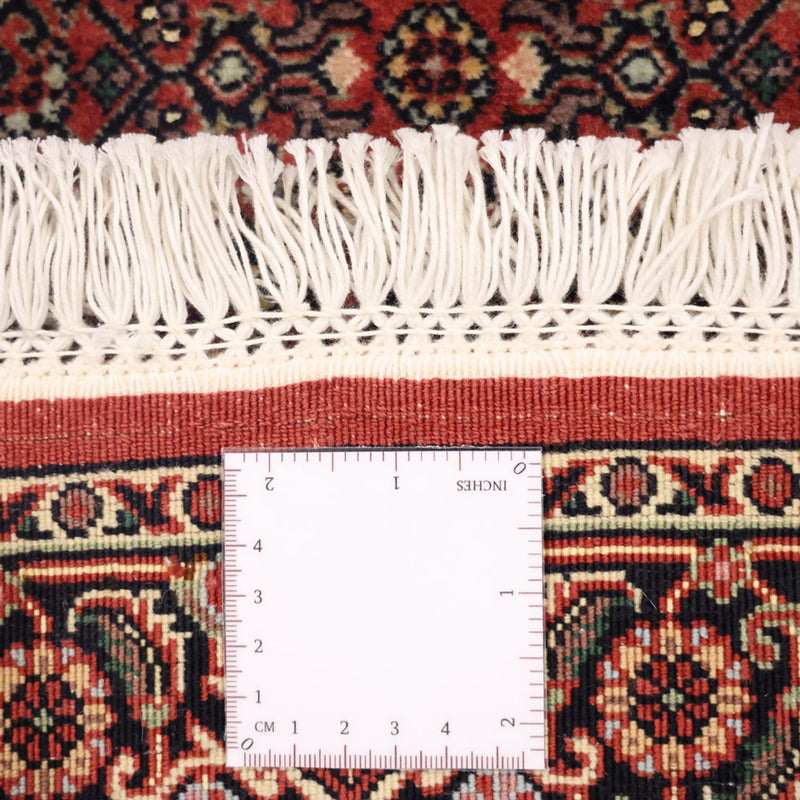 Dywan perski - Bijar - 136 x 70 cm - ciemna czerwień