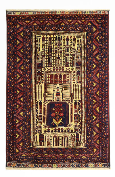 Dywan beludżycki 96x142cm - Dywan orientalny