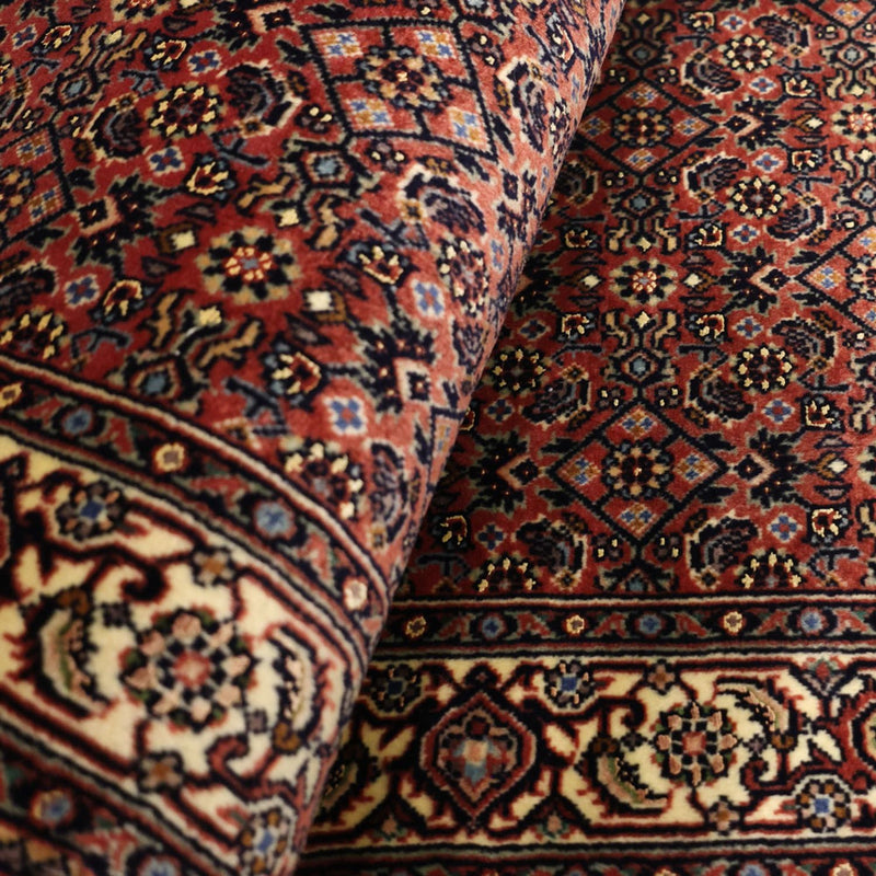 Dywan perski - Bijar - 141 x 70 cm - rdza