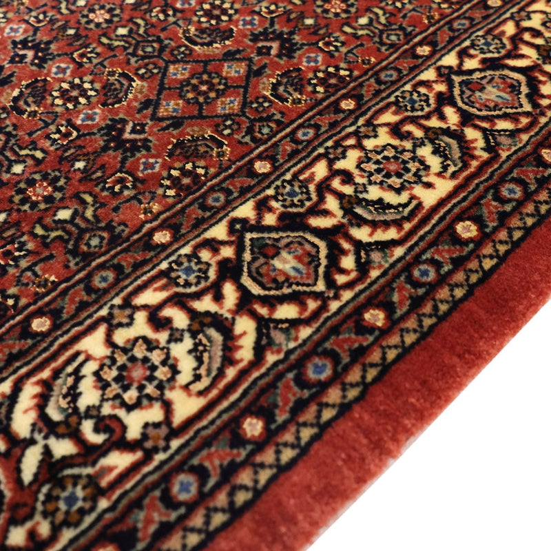 Dywan perski - Bijar - 142 x 72 cm - ciemny beż