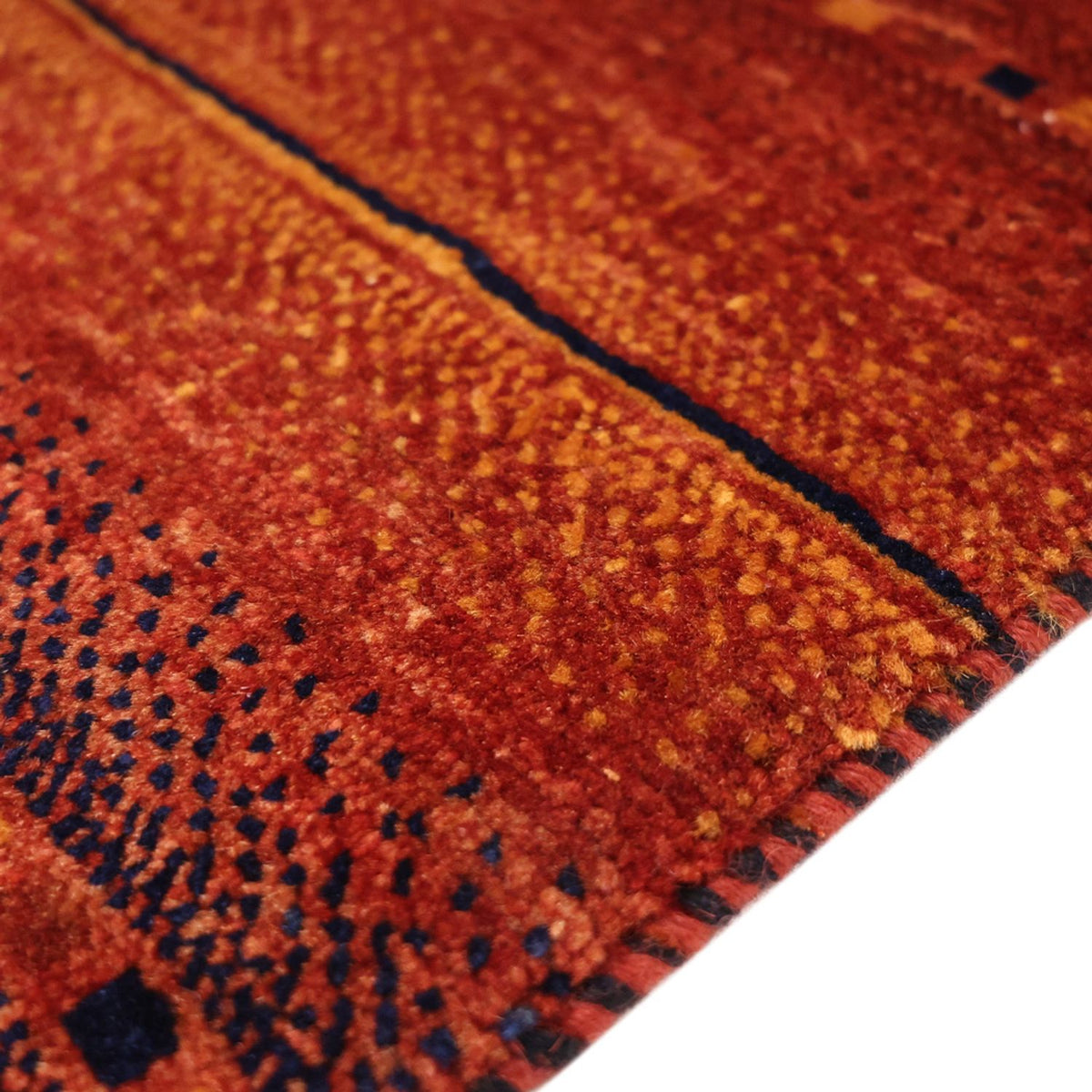 Dywan Gabbeh - Kashkuli perski - 97 x 81 cm - wielokolorowy