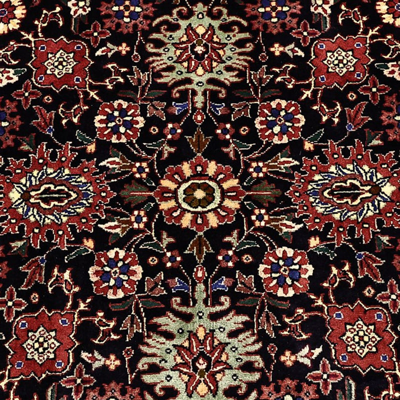 Dywan perski - Bijar - Royal - 212 x 130 cm - ciemnoniebieski