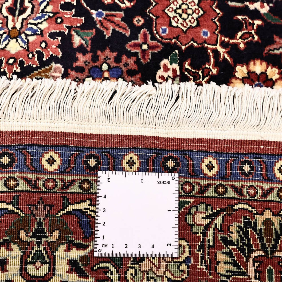 Dywan perski - Bijar - Royal - 212 x 130 cm - ciemnoniebieski