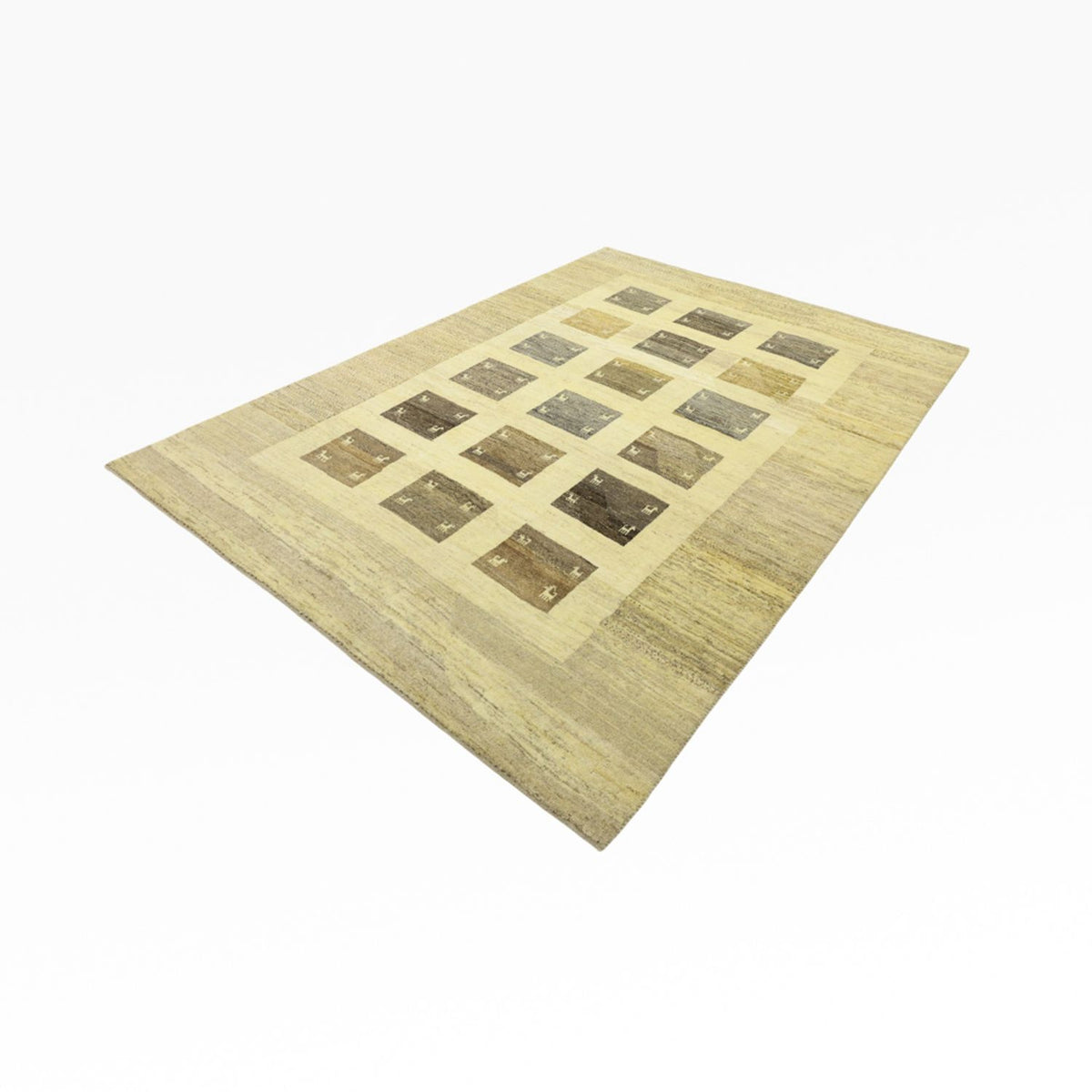 Dywan Gabbeh - perski - 292 x 203 cm - wielokolorowy