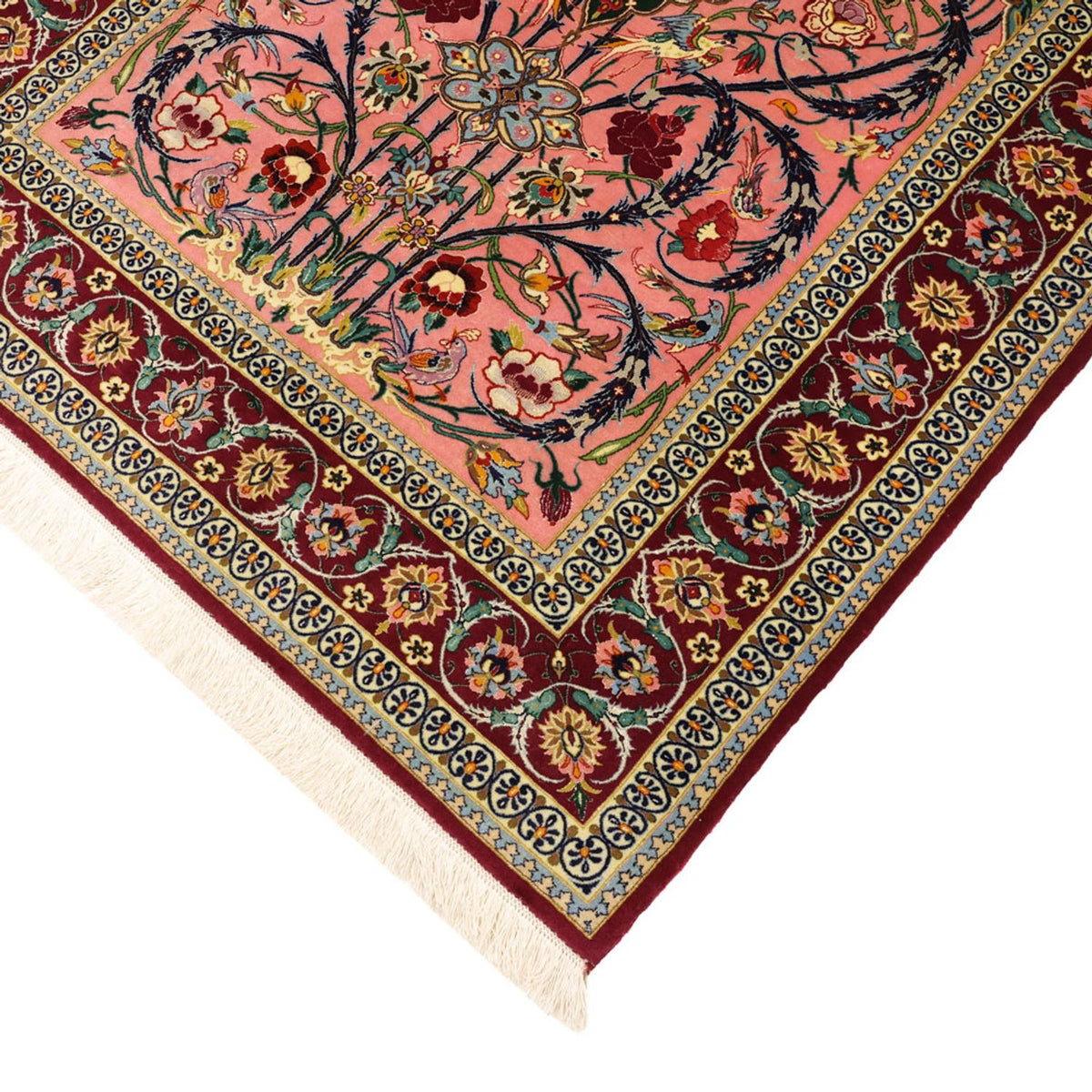 Dywan perski - Isfahan - Premium - 161 x 109 cm - wielokolorowy