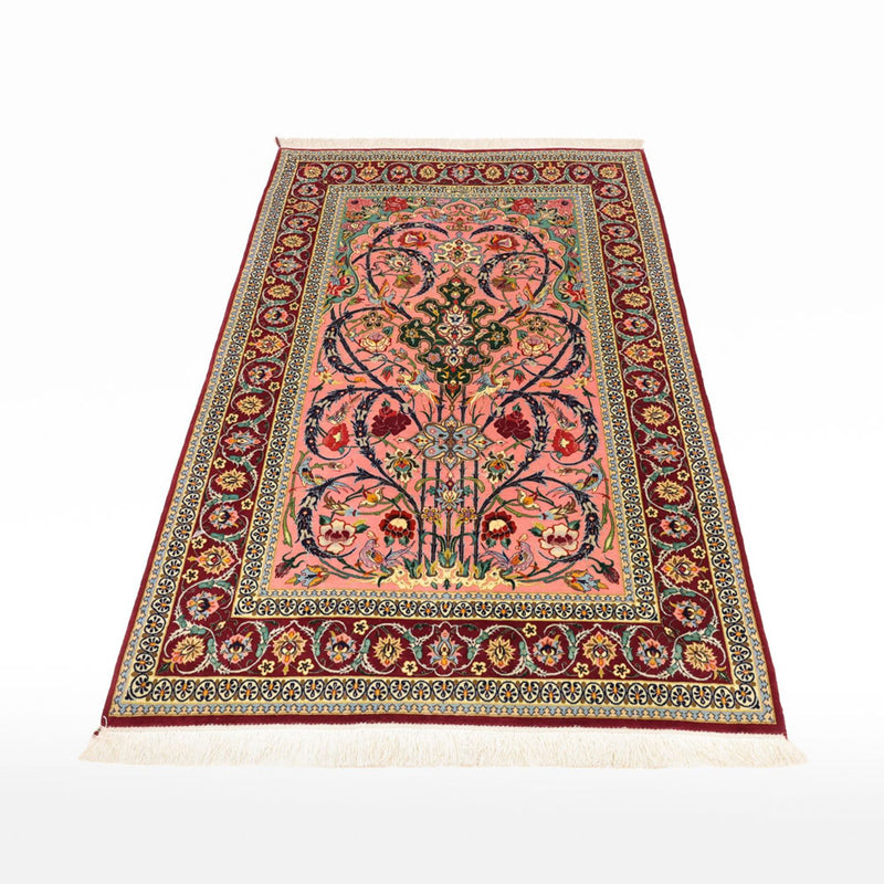 Dywan perski - Isfahan - Premium - 161 x 109 cm - wielokolorowy