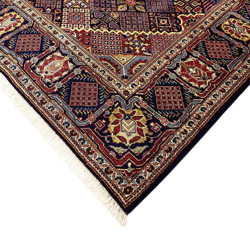 Dywan perski - Keshan - 211 x 143 cm - ciemnoniebieski