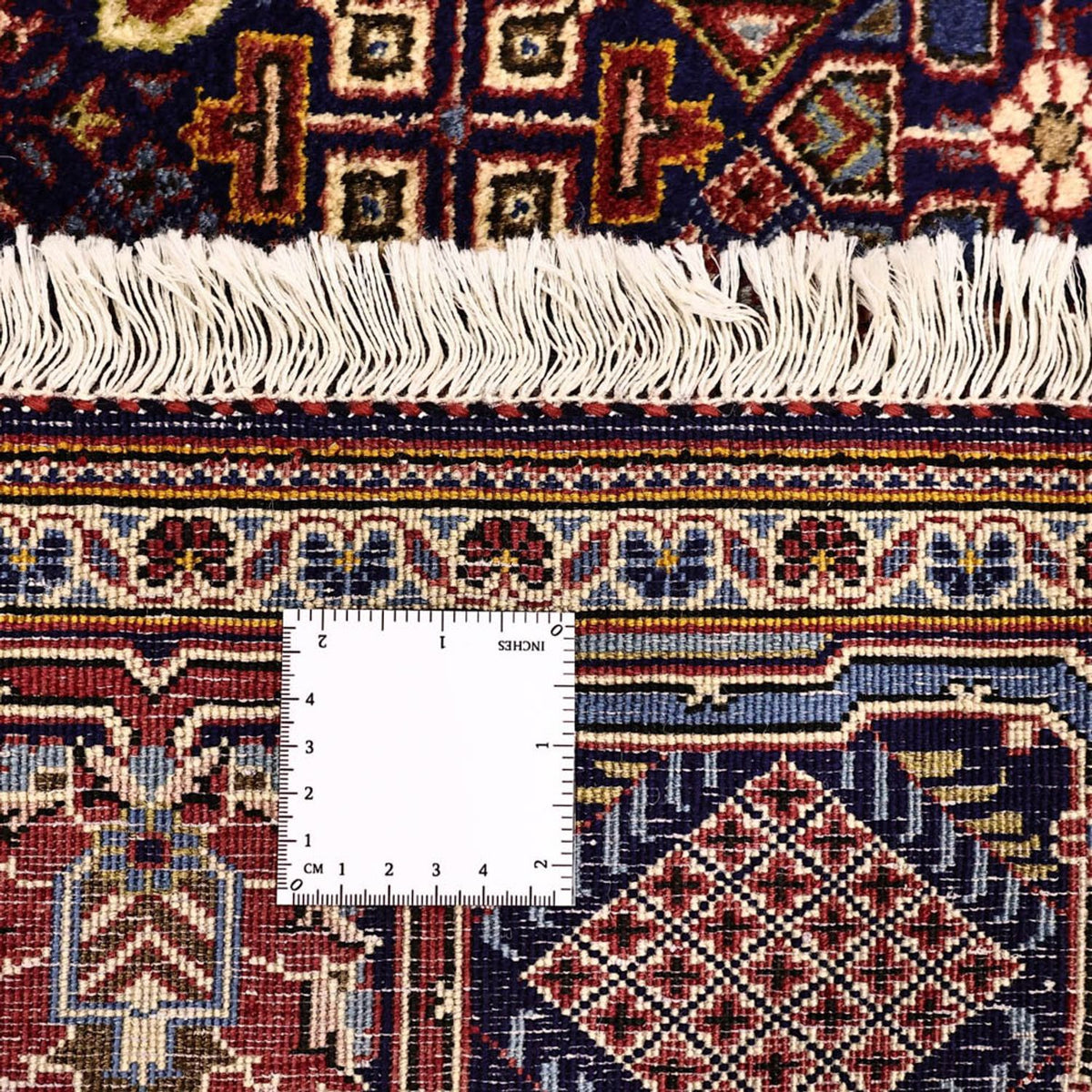 Dywan perski - Keshan - 211 x 143 cm - ciemnoniebieski