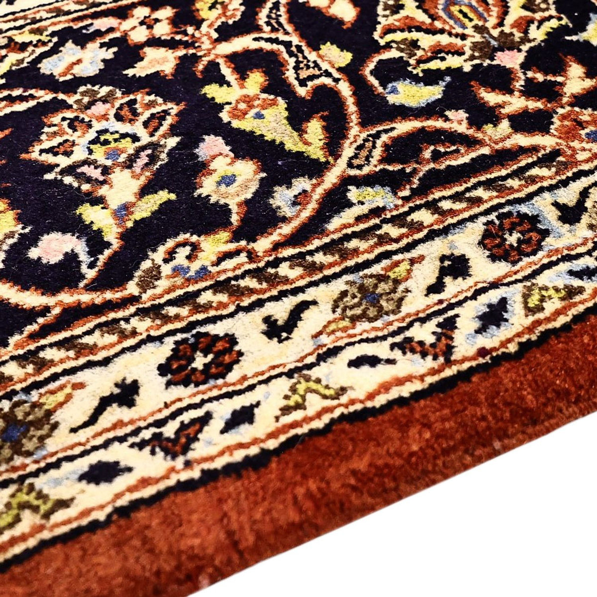 Dywan perski - Keshan - 215 x 138 cm - terakota