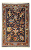Sarouk Dywan 104x162cm - Dywan perski - Prostokątny / Wielokolorowy / 104 x 162 cm Prostokątny
