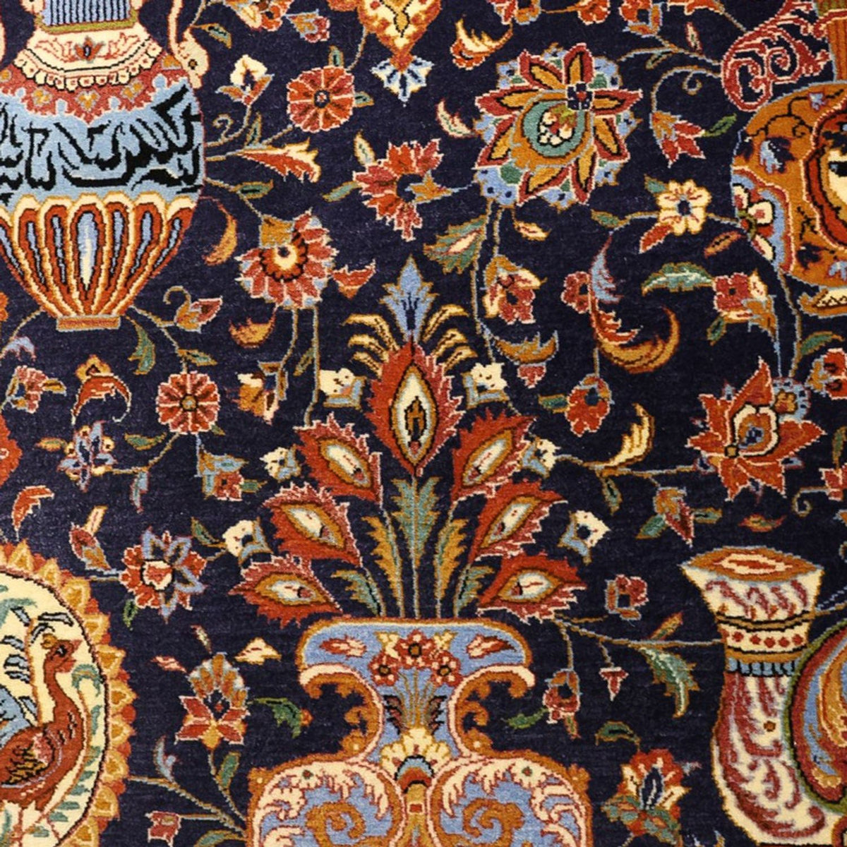 Dywan perski - Klasyczny - 162 x 104 cm - wielokolorowy