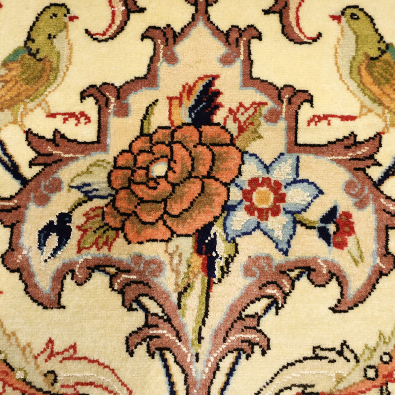 Dywan perski - Isfahan - Premium - 156 x 100 cm - beżowy