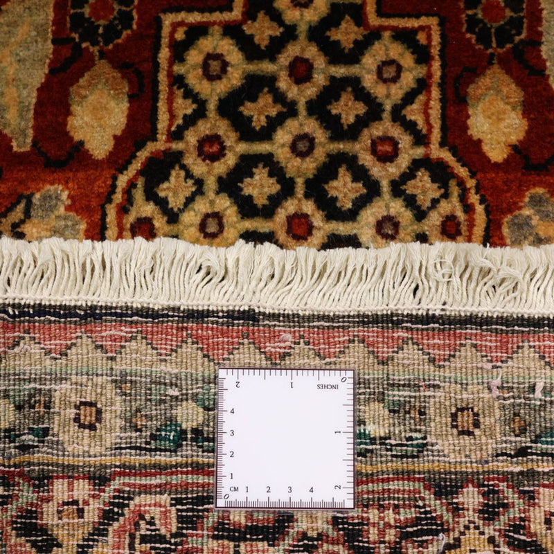 Biegacz Dywan perski - Bijar - 267 x 125 cm - czerwony