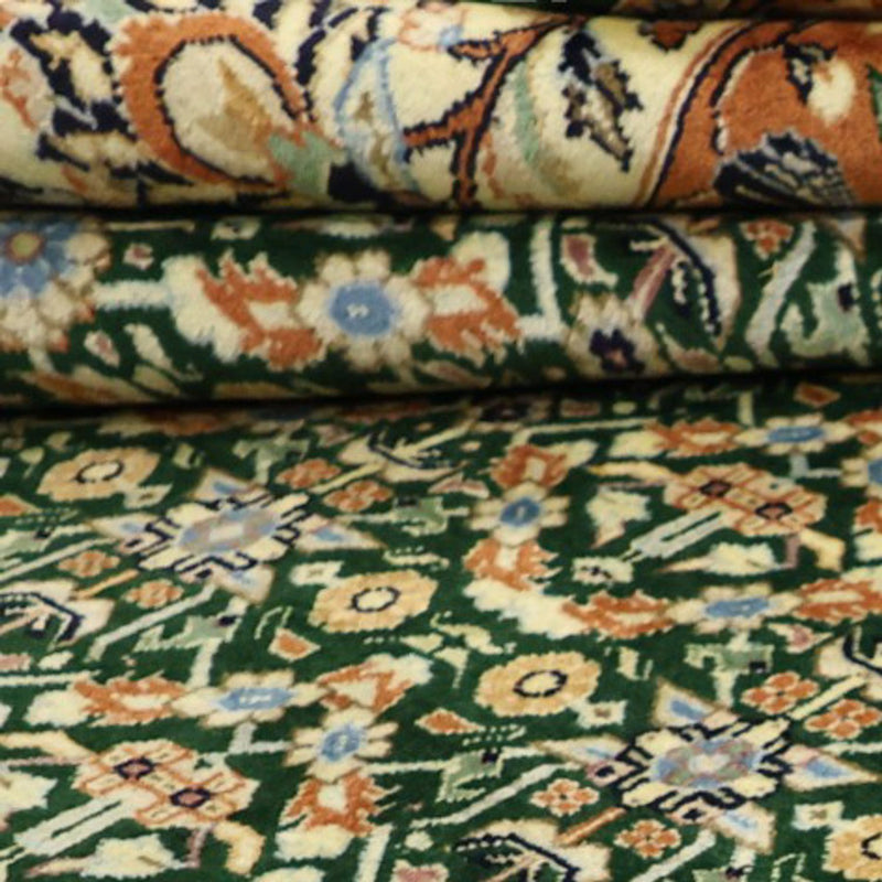 Dywan perski - Klasyczny - 292 x 255 cm - zielona