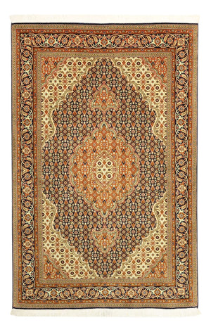 Dywan perski - Tabriz - Królewski - Royal - 153 x 101 cm - ciemny beż