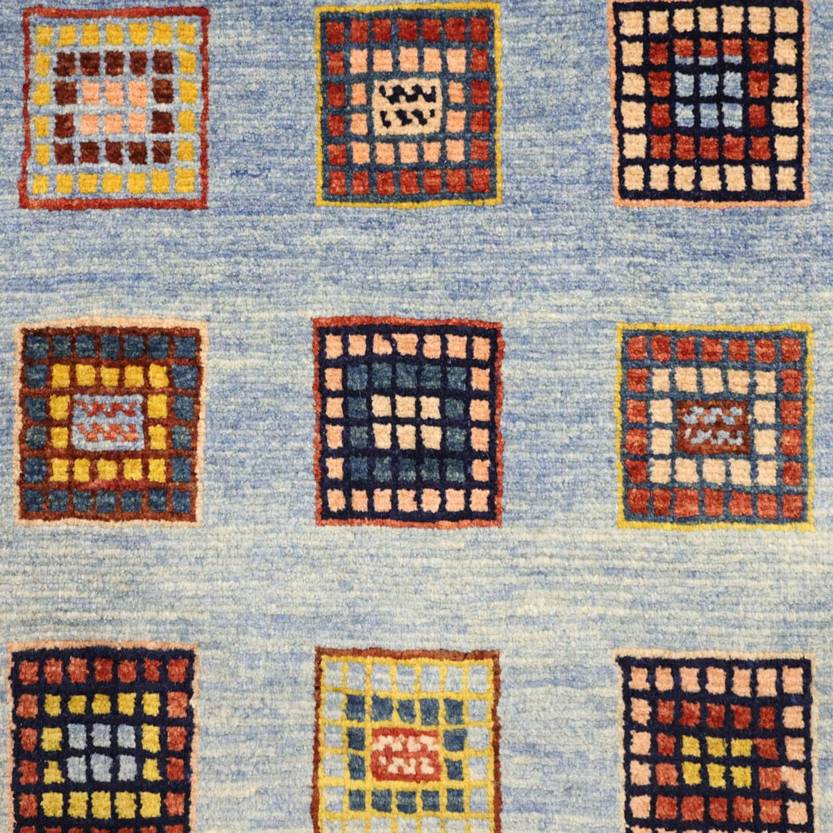 Dywan Gabbeh - Loribaft Perski - 159 x 103 cm - wielokolorowy