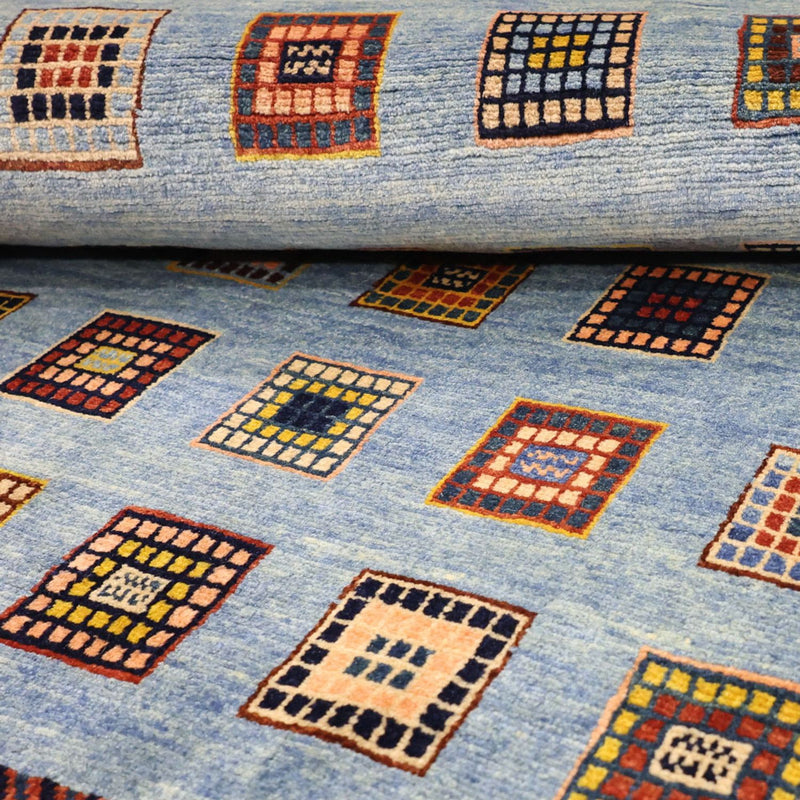 Dywan Gabbeh - Loribaft Perski - 159 x 103 cm - wielokolorowy