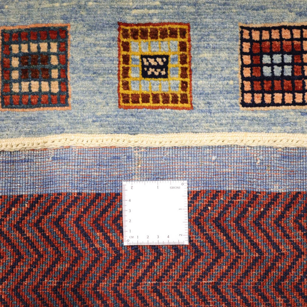 Dywan Gabbeh - Loribaft Perski - 159 x 103 cm - wielokolorowy