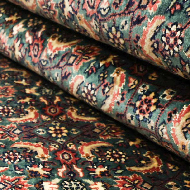 Dywan perski - Bijar - Royal - 301 x 203 cm - ciemnoniebieski