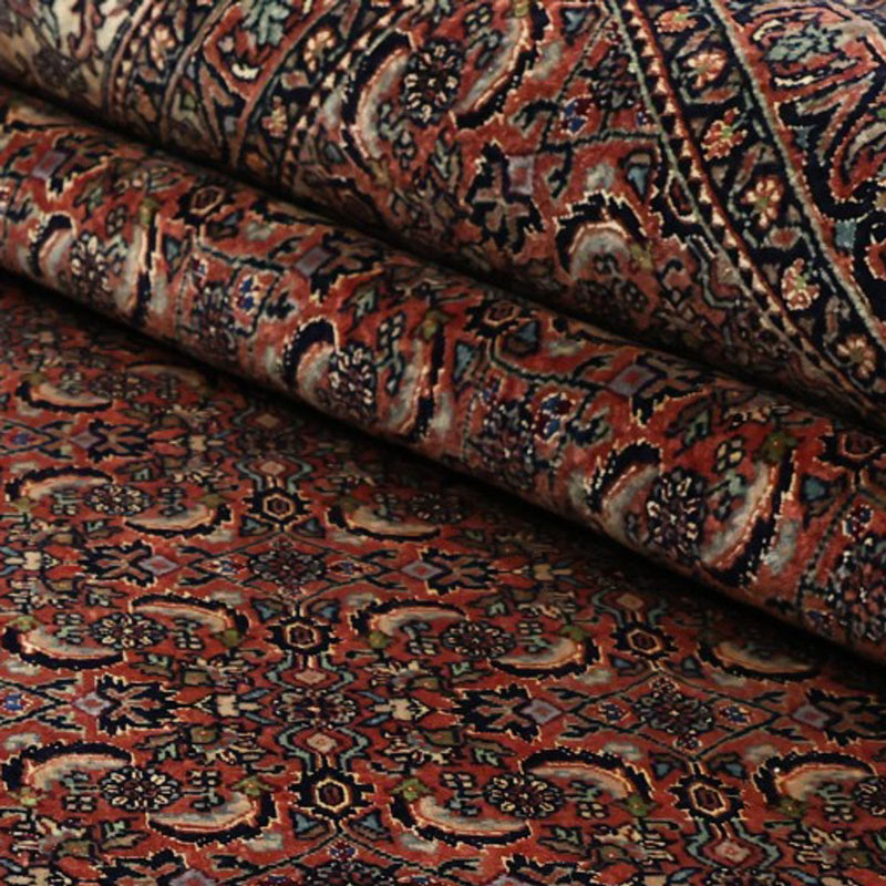 Dywan perski - Bijar - Royal - 350 x 256 cm - ciemna czerwień