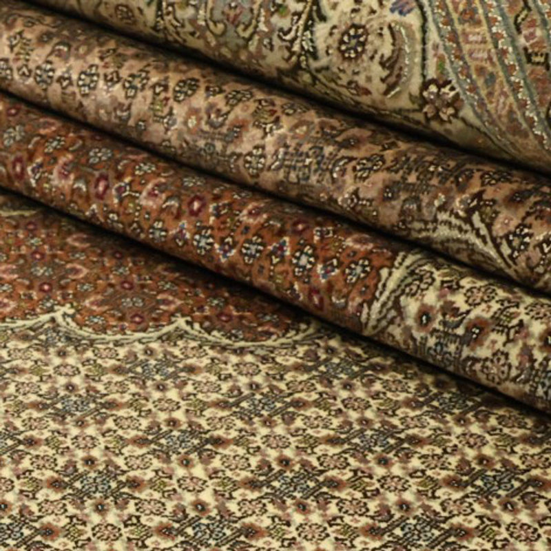 Dywan perski - Tabriz - Królewski - Royal - 350 x 251 cm - piaskowy