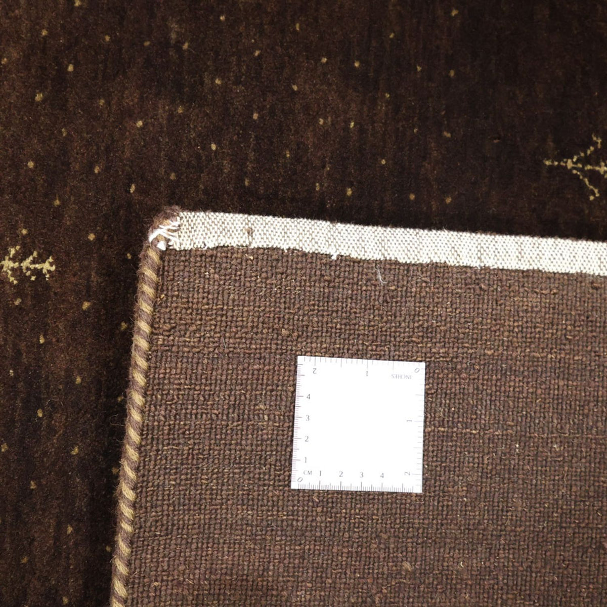 Dywan Gabbeh - Loribaft Indus - 247 x 173 cm - ciemna czerwień