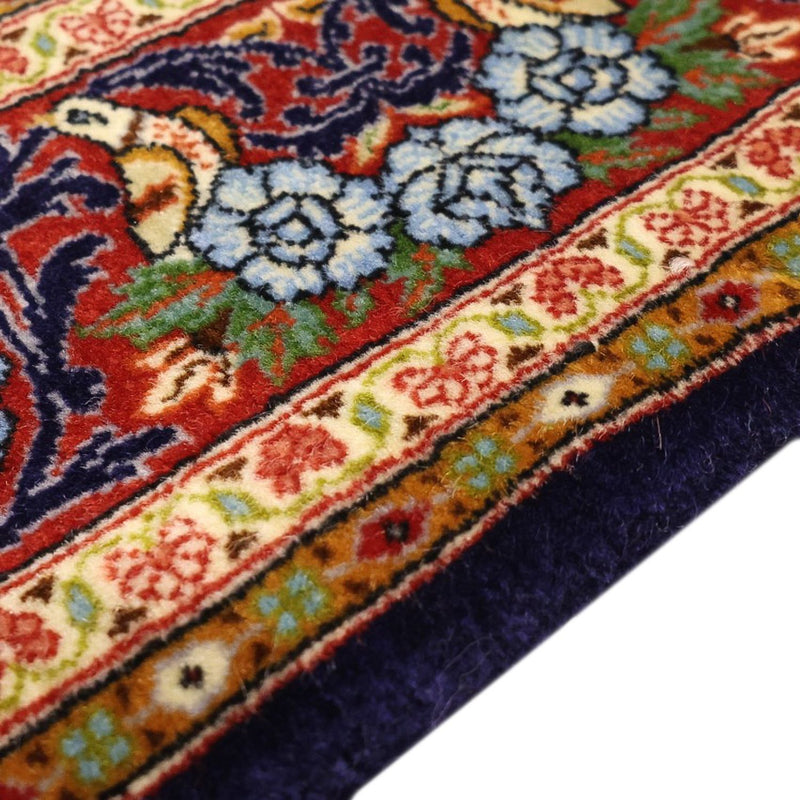 Dywan perski - Klasyczny - 159 x 105 cm - ciemnoniebieski