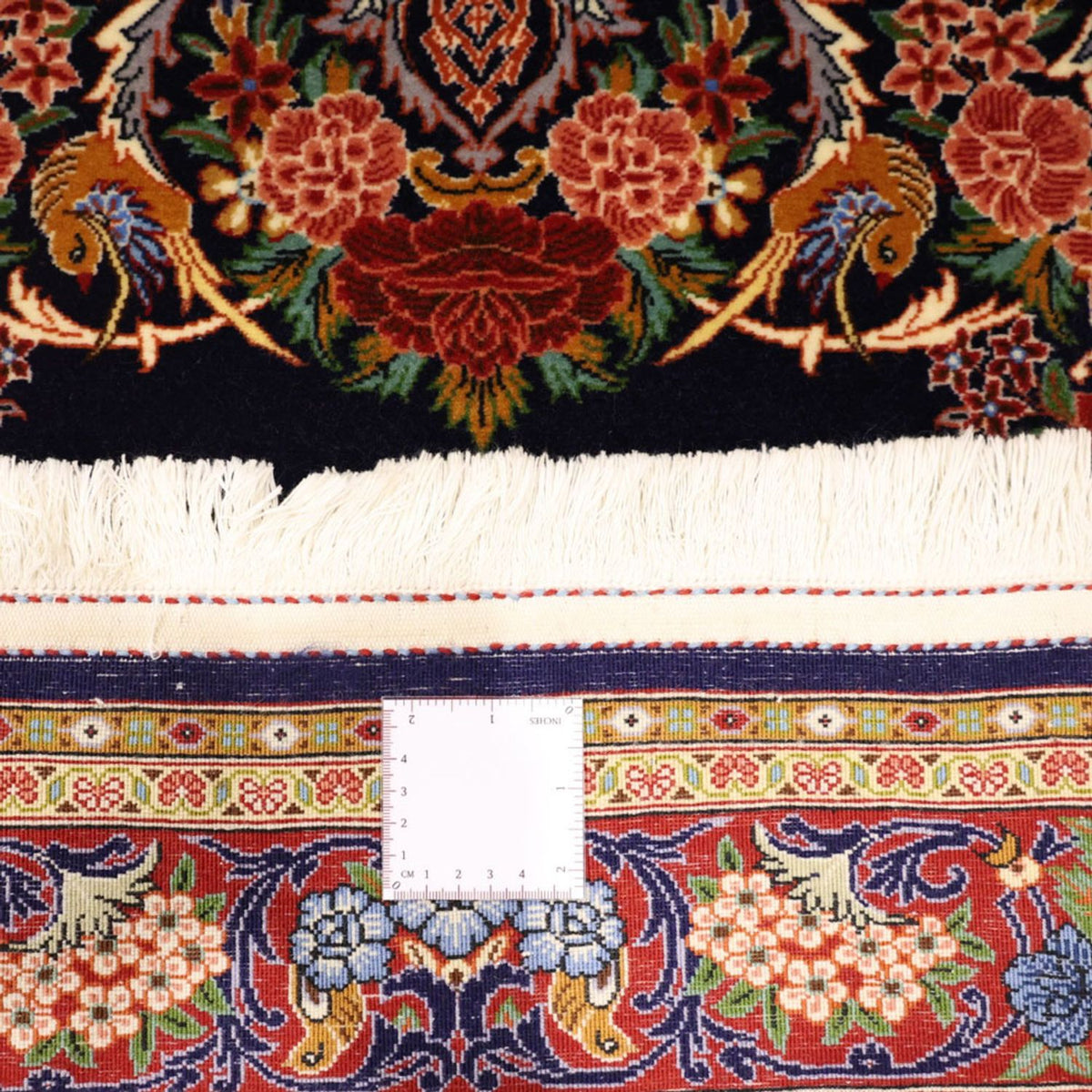 Dywan perski - Klasyczny - 159 x 105 cm - ciemnoniebieski