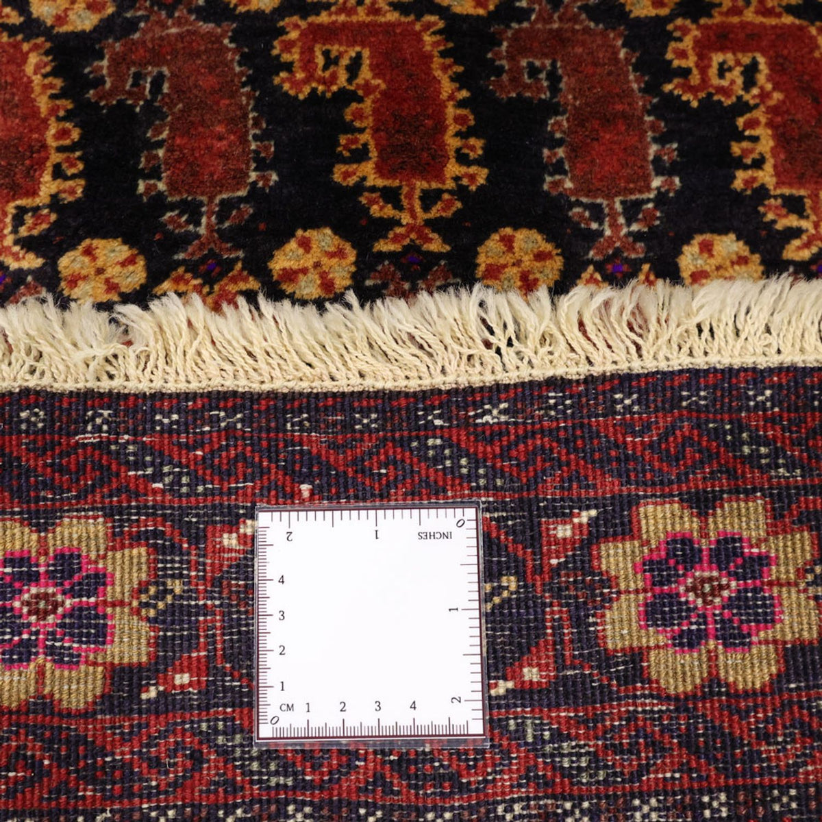 Biegacz Dywan beludżycki - 190 x 98 cm - ciemna czerwień