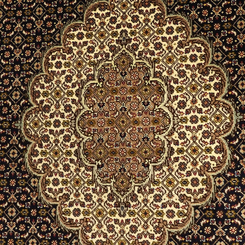 Dywan perski - Tabriz - Królewski - Naszyjnik z jedwabiu - 159 x 98 cm - ciemny beż