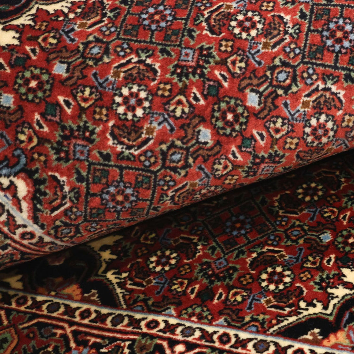 Dywan perski - Bijar - 136 x 70 cm - rdza