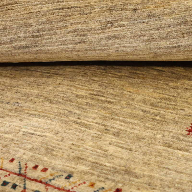 Dywan Gabbeh - Kashkuli perski - 125 x 82 cm - beżowy