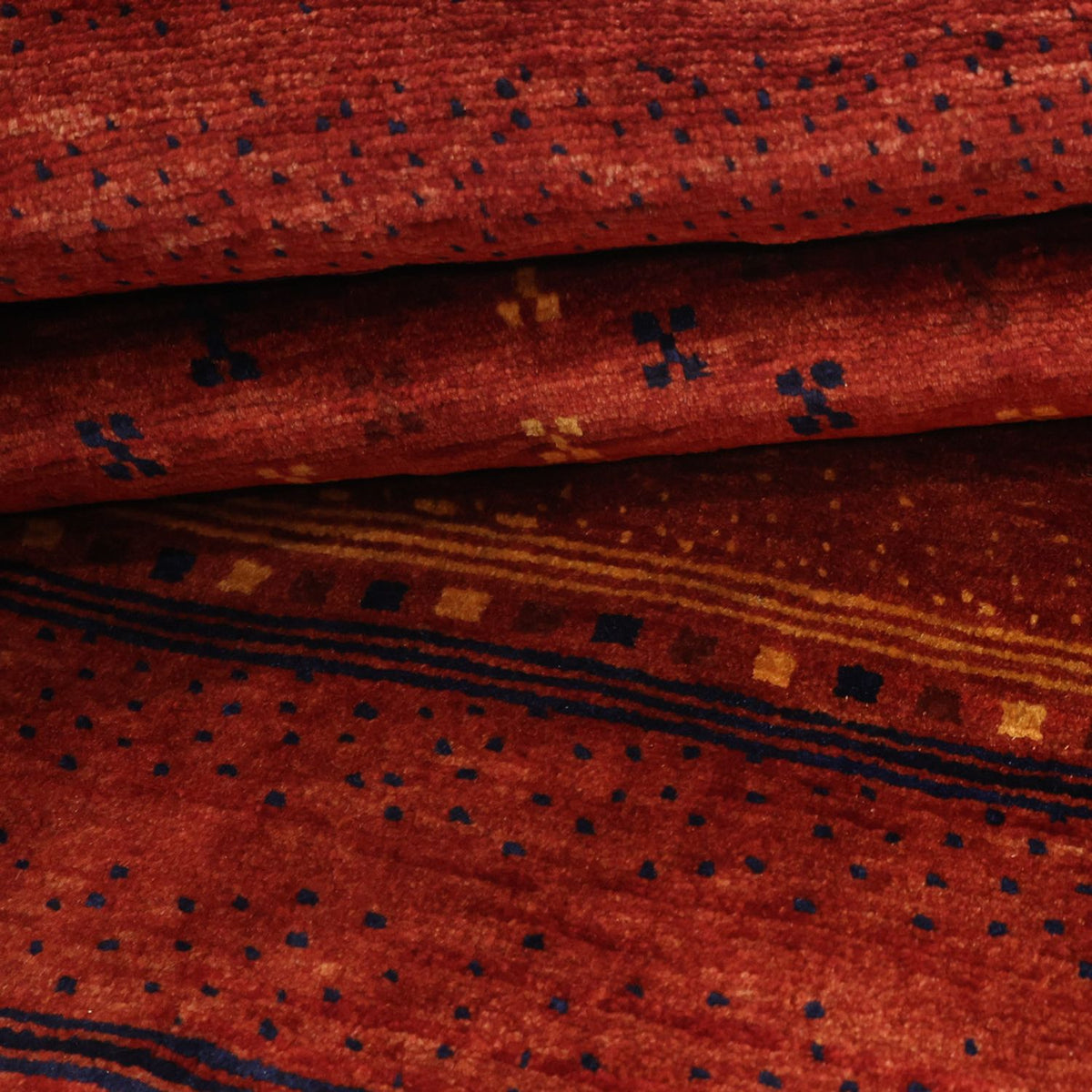 Dywan Gabbeh - Kashkuli perski - 126 x 96 cm - wielokolorowy