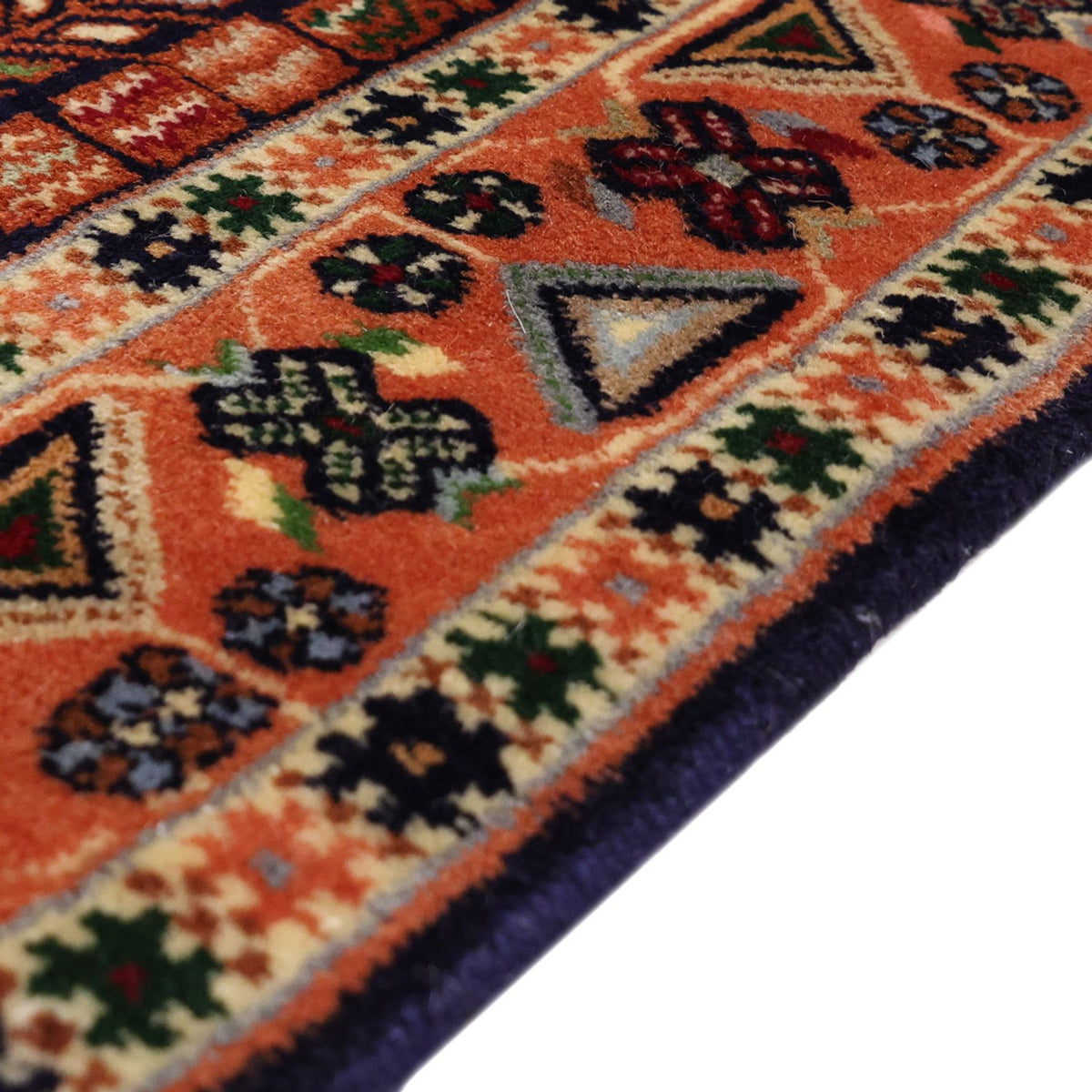 Perski dywan - Nomadyczny - 164 x 130 cm - wielokolorowy