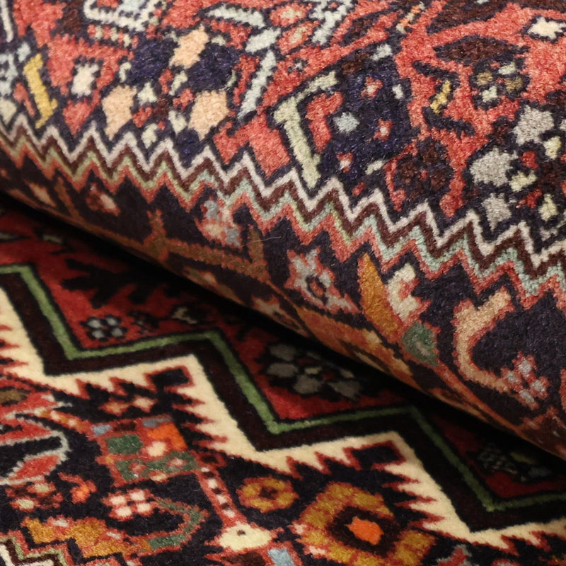 Perski dywan - Nomadyczny - 145 x 103 cm - ciemna czerwień