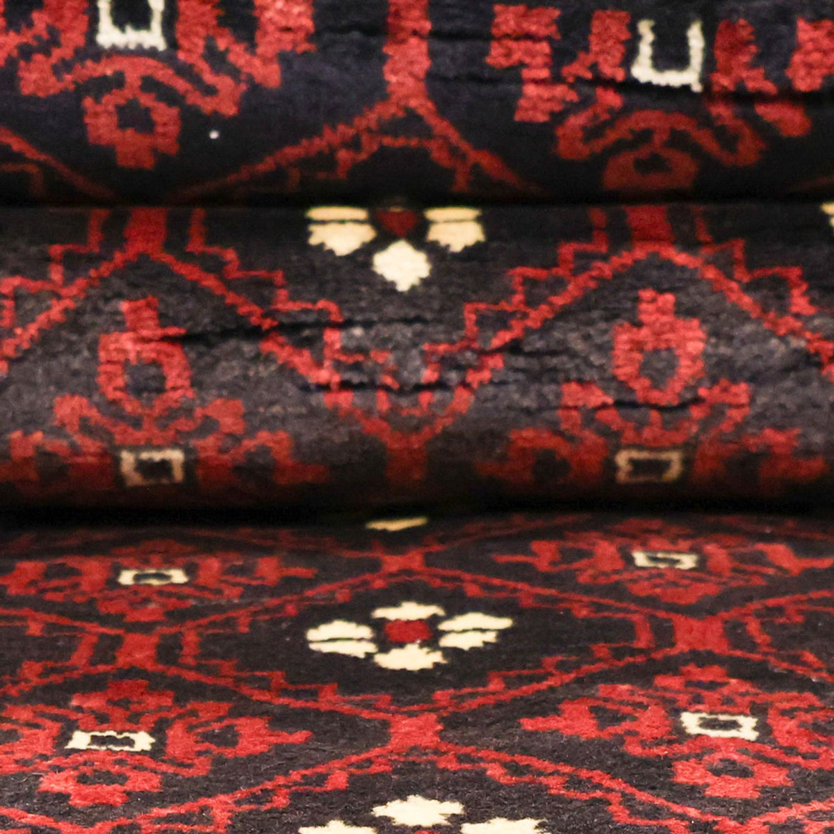 Biegacz Dywan beludżycki - 198 x 103 cm - ciemna czerwień