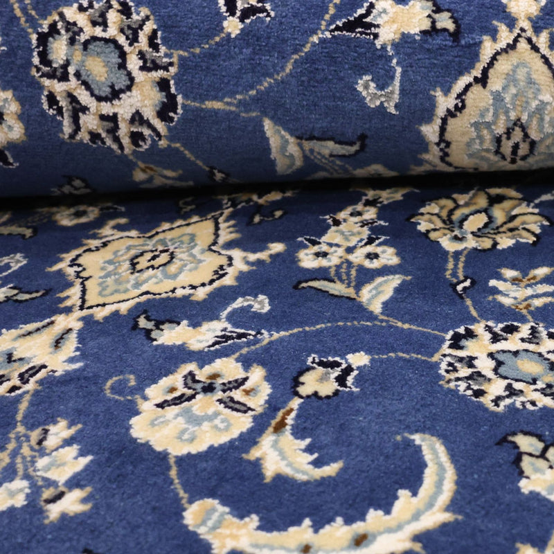 Dywan perski - Nain - Królewski - 140 x 86 cm - ciemnoniebieski