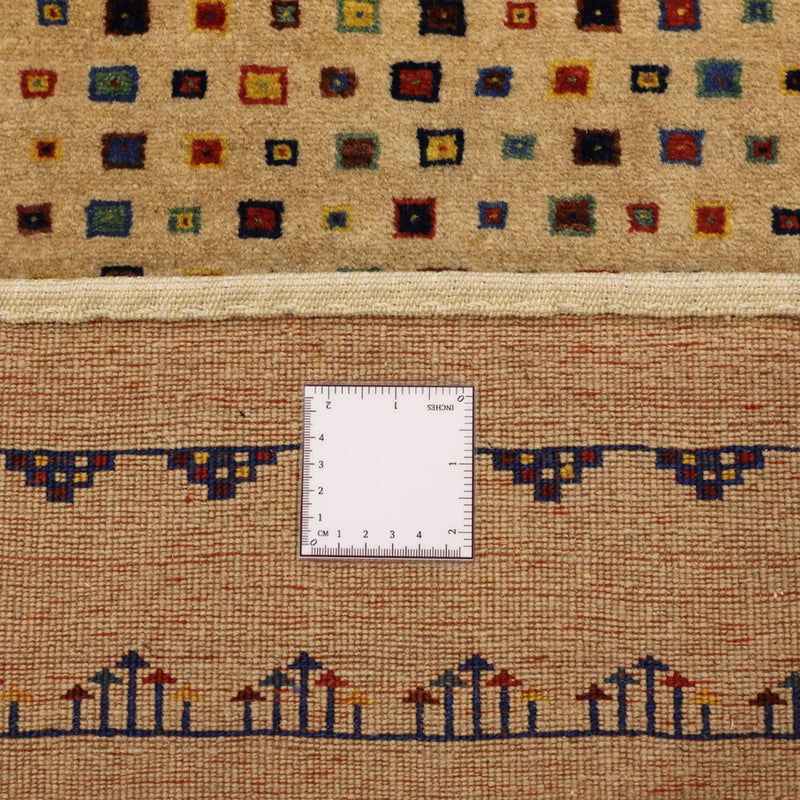 Dywan Gabbeh - Loribaft Perski - 164 x 79 cm - złoto